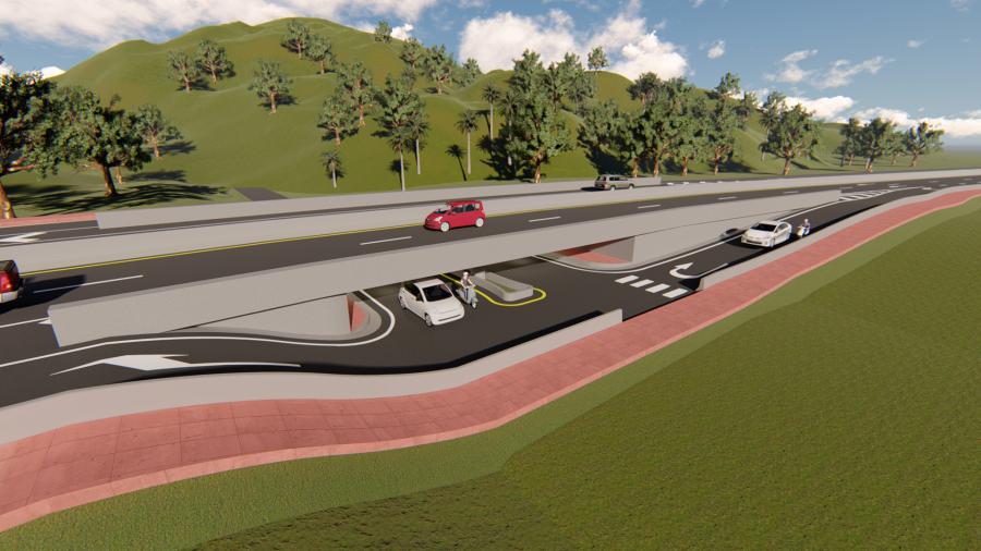 Engineering service project for the survey and detailed design of the 4-lane highway, Khao Lak-Lam Kaen section
