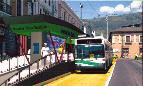 โครงการศึกษาออกแบบช่องทางพิเศษเฉพาะรถโดยสารประจำทาง (BRT)