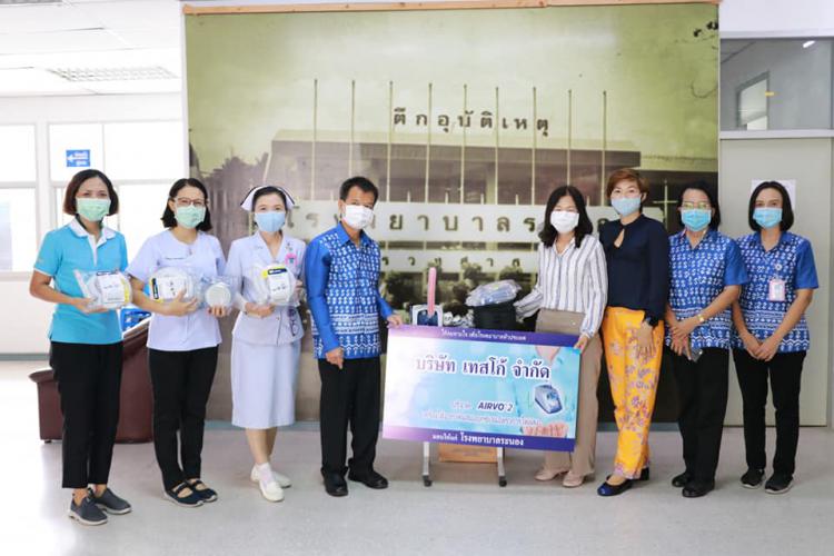 TESCO LTD. donated ventilators to Ranong hospital.